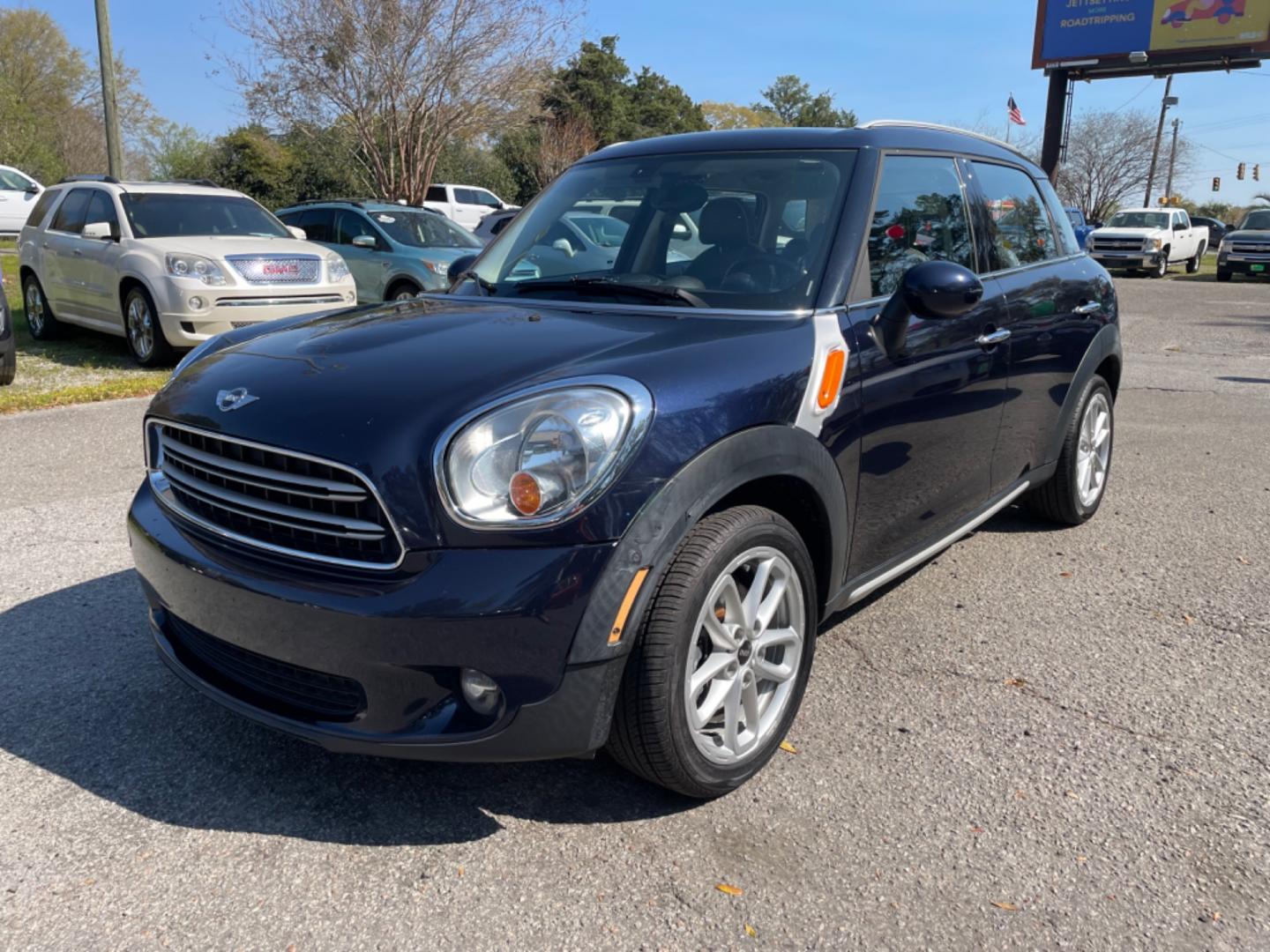 2015 BLUE MINI COUNTRYMAN COOPER (WMWZB3C55FW) with an 1.6L engine, Automatic transmission, located at 5103 Dorchester Rd., Charleston, SC, 29418-5607, (843) 767-1122, 36.245171, -115.228050 - Photo#2